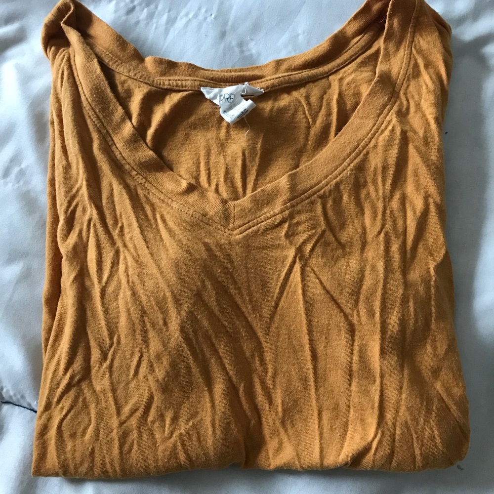 Yellow tee